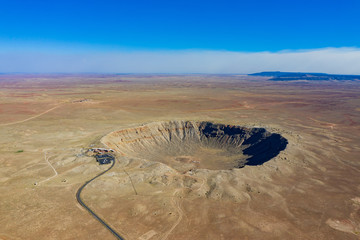 Aerial view of the Meteor Crater Natural Landmark © Kit Leong