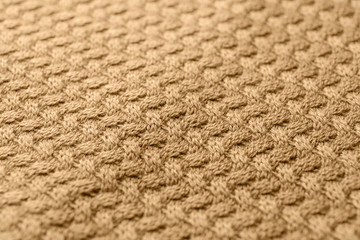 Texture of knitted fabric as background