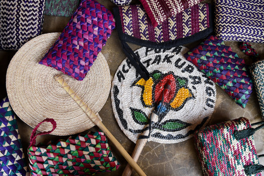 Bunch of traditional crafts