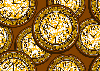 african fashion seamless pattern ornament in vibrant colours, picture art and abstract background for Fabric Print, Scarf, Shawl, Carpet, Kerchief, Handkerchief, vector illustration file EPS10. 