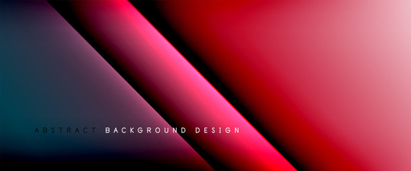 Fototapeta premium Trendy simple fluid color gradient abstract background with dynamic straight shadow line effect. Vector Illustration For Wallpaper, Banner, Background, Card, Book Illustration, landing page