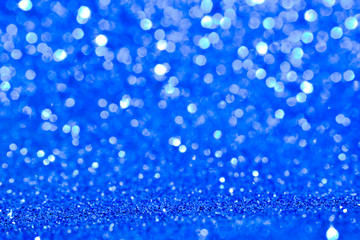 blue glitter abstract background