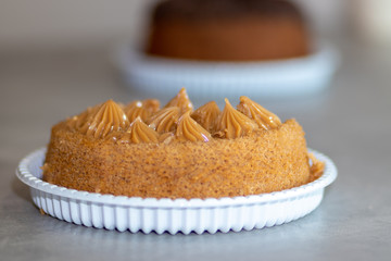 bolo de doce de leite