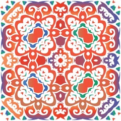 Traditional ornate mexican talavera.