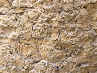 Background or texture of great clay wall.