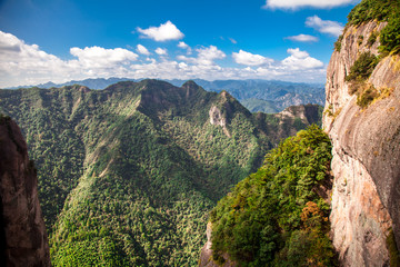 Shenxianju Scenic Spot, Taizhou City, Zhejiang Province, China