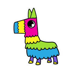 Cartoon Cute Pinata Character Illustration
