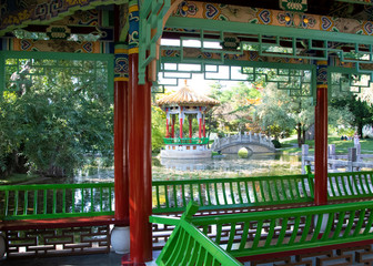 The Chinese Garden and Temple 