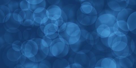 Classic blue abstract background. Blurred and glowing lights. Color of the year classic blue 2020....