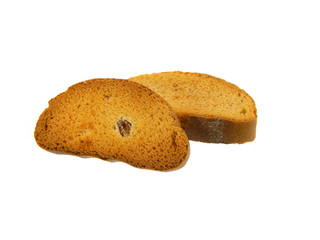 bread isolated on white background