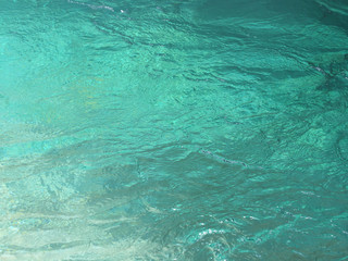 水の流れ 神崎川 長良川水系 岐阜県　日本