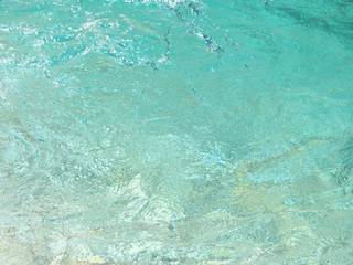 水の流れ 神崎川 長良川水系 岐阜県　日本