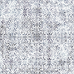 Geometry repeat pattern with texture background - 309324559
