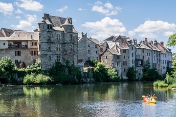 Espalion, Aveyron, Occitanie, France.