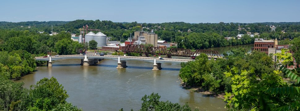 Zanesville Ohio Y Bridge