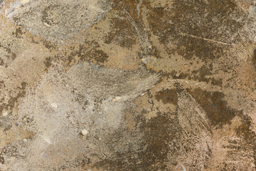 Rusty old metal texture background made of copper