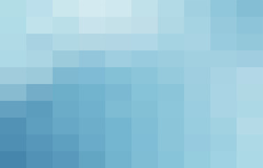 Fototapeta premium Abstract Blue geometric Background, Creative Design Templates. Pixel art Grid Mosaic, 8 bit vector background.