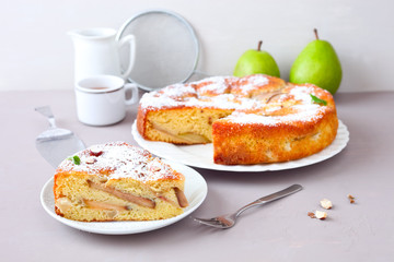 Birnenkuchen