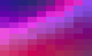 Abstract Colorful geometric Background, Creative Design Templates. Pixel art Grid Mosaic, 8 bit vector background.