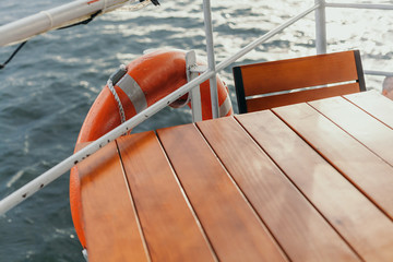 table on board ship