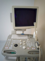 Ultrasound Machine. Pediatric Adult Cardiology Hospital Equipment. Cardiovascular Imaging Ultrasound System. Ultrasonography Machine. Diagnostic Sonography. Medical Diagnostic Device