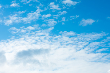 Blue sky with diffrent clouds