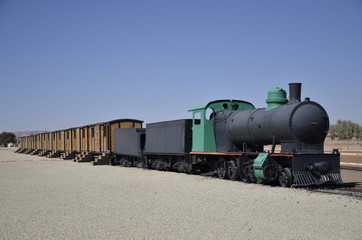 Fototapeta na wymiar Al Ula Hijaz Railway Station, in Madain Saleh World Heritage, Al Ula, Medinah Province, Saudi Arabia