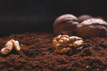 organic walnuts, lots of protein in walnuts