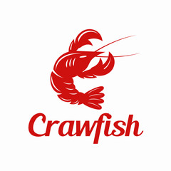 Crawfish / Lobster Logo Design
