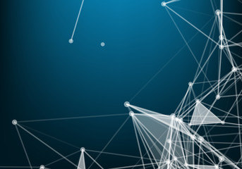 Abstract Internet connection and technology graphic design.