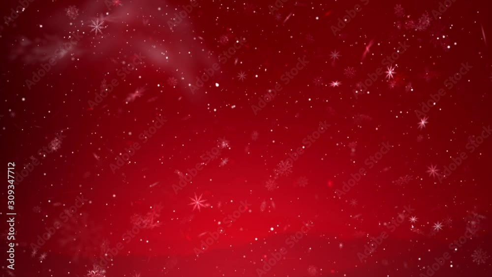 Wall mural abstract background particle glitter snow and lighting effect against the dark background with grain