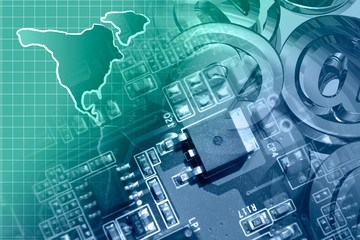 Electronic device and map