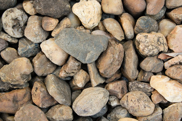 close up stone for decorating the house.