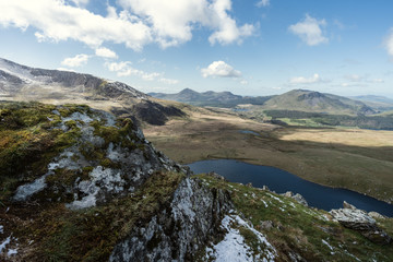 Mountains in Snowdonia National Park