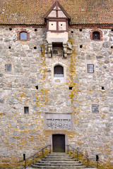 Part oft the old medieval castle Glimmingehus in the south of Sweden