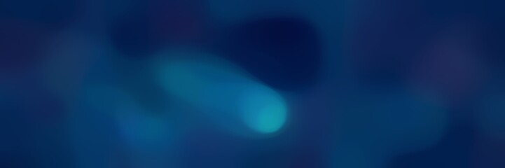 blurred bokeh horizontal background with very dark blue, teal green and dark cyan colors and free text space