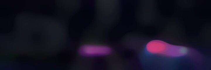 blurred bokeh horizontal background with very dark pink, antique fuchsia and dark slate blue colors and free text space