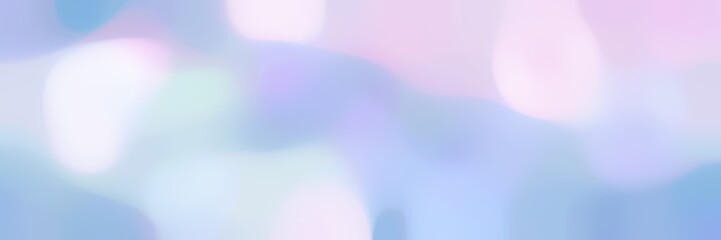 blurred bokeh horizontal background with lavender blue, light steel blue and sky blue colors space for text or image - obrazy, fototapety, plakaty