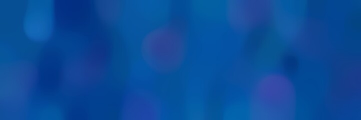 soft blurred horizontal background with strong blue, dark slate blue and midnight blue colors and space for text