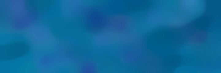 blurred horizontal background with teal, teal blue and strong blue colors and free text space