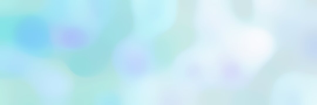 smooth horizontal background with pale turquoise, lavender and alice blue colors and free text space