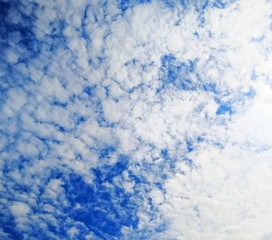 blue sky with cloud background