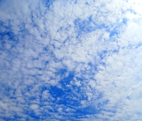 blue sky with cloud background