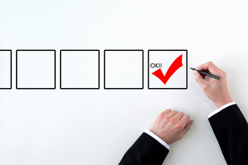 ビジネスイメージ―確認・チェック