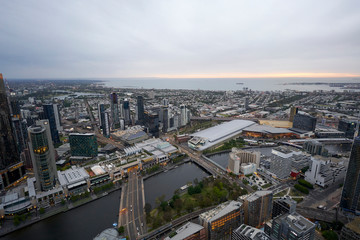 Fototapeta na wymiar Melbourne's city