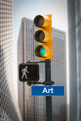 Street Sign to Art