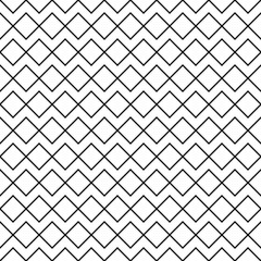 Seamless vector pattern. Geometric background texture. Black and white color. Simple modern style in flat design.