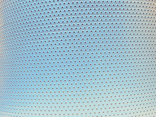 texture bleue électrique avec cavités en motifs