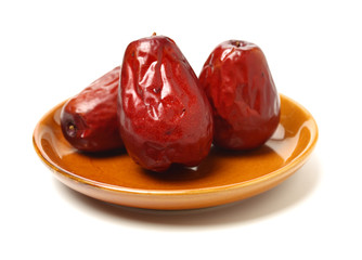 red date on white background