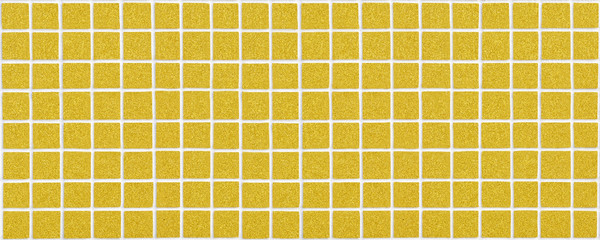 golden ceramic tile with white filling